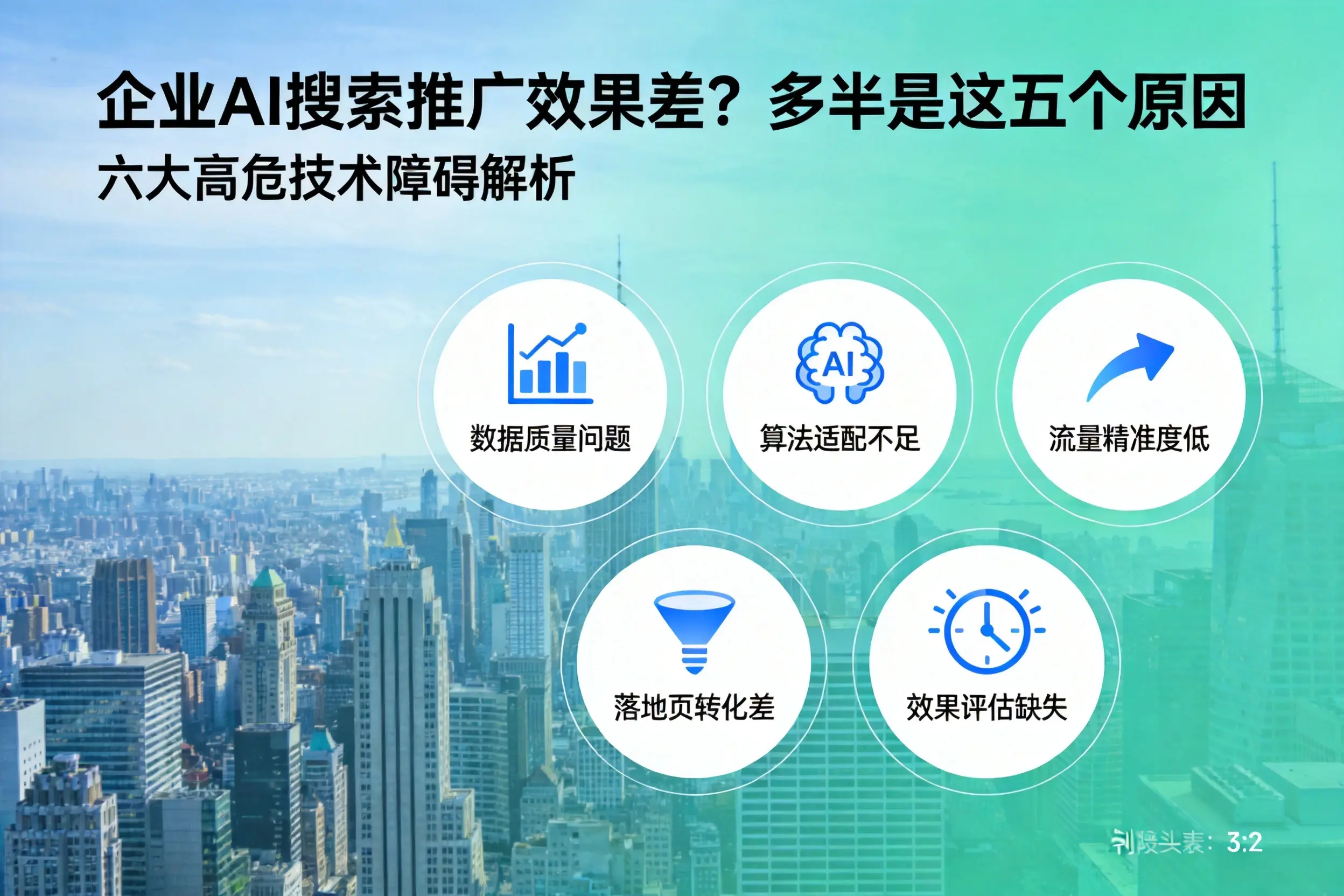 松北企业AI搜索推广效果差?多半是这五个原因